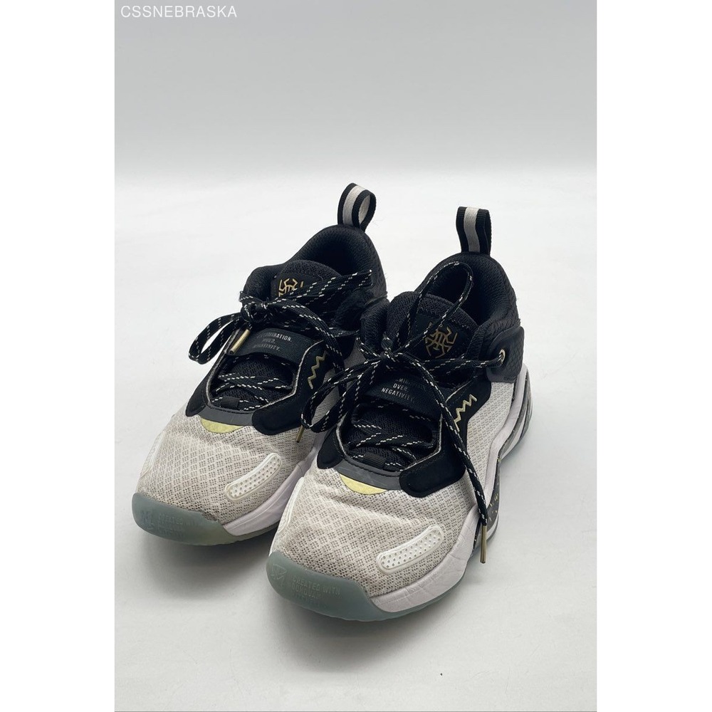 Adidas Black/White D.O.N. Issue #3 Gold Medal - Size 4.5